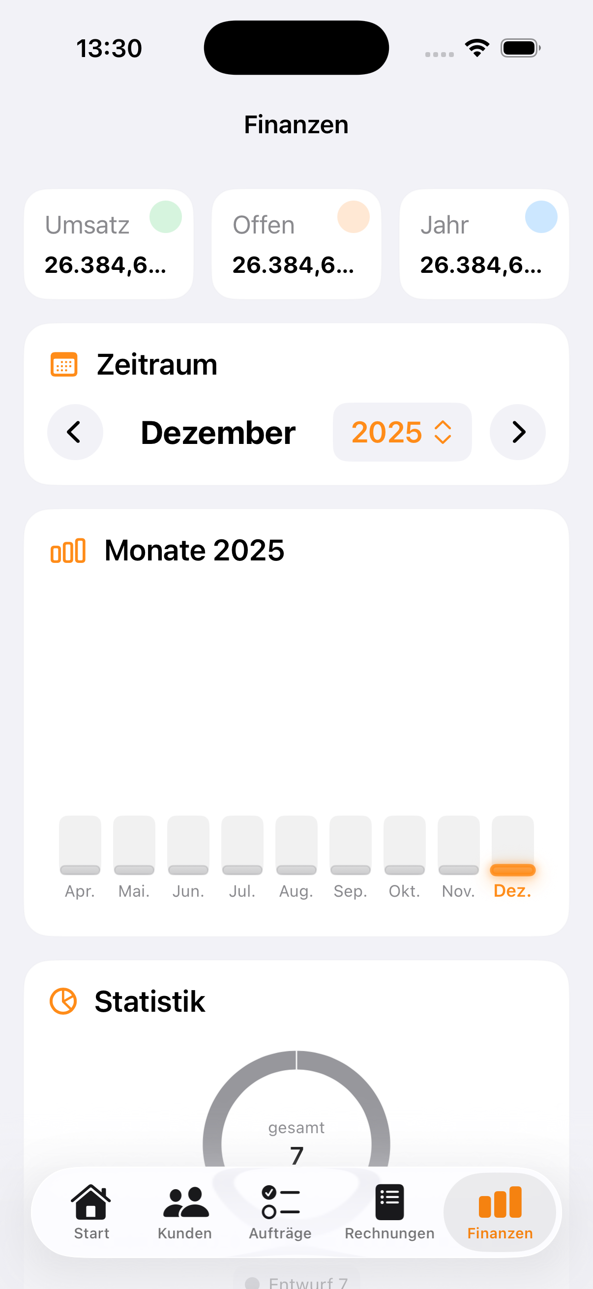 Planify B2B – Einstellungen